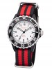 Regent Armbanduhr für Jungen Junioruhr Kinderuhr mit Textilband Arabische Zahlen Quarz F-1205
