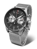 Vostok Europe Space Race Herrenuhr Chronograph mit Milanaiseband 20 ATM Datum 325A666-B