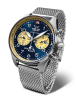 Vostok Europe Space Race Herrenuhr Chronograph mit Milanaiseband 20 ATM Datum 325A667-B