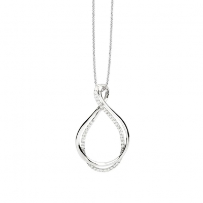 NANA KAY Swinging Silver Halskette Eternity Silber 45 cm ST1699