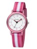 Regent Armbanduhr für Mädchen Junioruhr Kinderuhr mit Stoffband Quarz F-1368