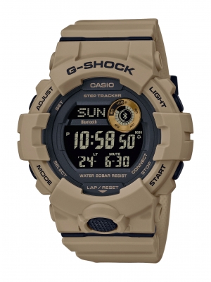 CASIO Herren Digital Quarz Uhr mit Resin Armband GBD-800UC-5ER - B-Ware