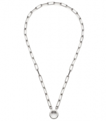 LEONARDO Damen Halskette Estrella Clip &amp; Mix Edelstahl Silberfarben 45 cm 019746