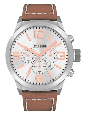 TW Steel Marc Coblen Edition mit Lederband Chronograph Datum 45 MM TWMC32