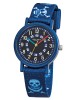 Regent Armbanduhr für Jungen Junioruhr Kinderuhr Pirat mit Stoffband Quarz F-951
