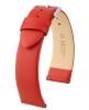 Hirsch Uhrenarmband Toronto L aus Kalbsleder Quick Release mit Dornschließe Rot