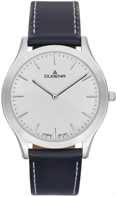 Dugena Herren Quarz Armbanduhr Flatliner - Modern Classic Line 4460905