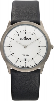 Dugena Herren Quarz Armbanduhr Modena Titan - Titanuhr 4460336 |  uhrenonline24