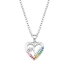Prinzessin Lillifee Silber Kinder-Halskette Herz Buchstabe V 2027895